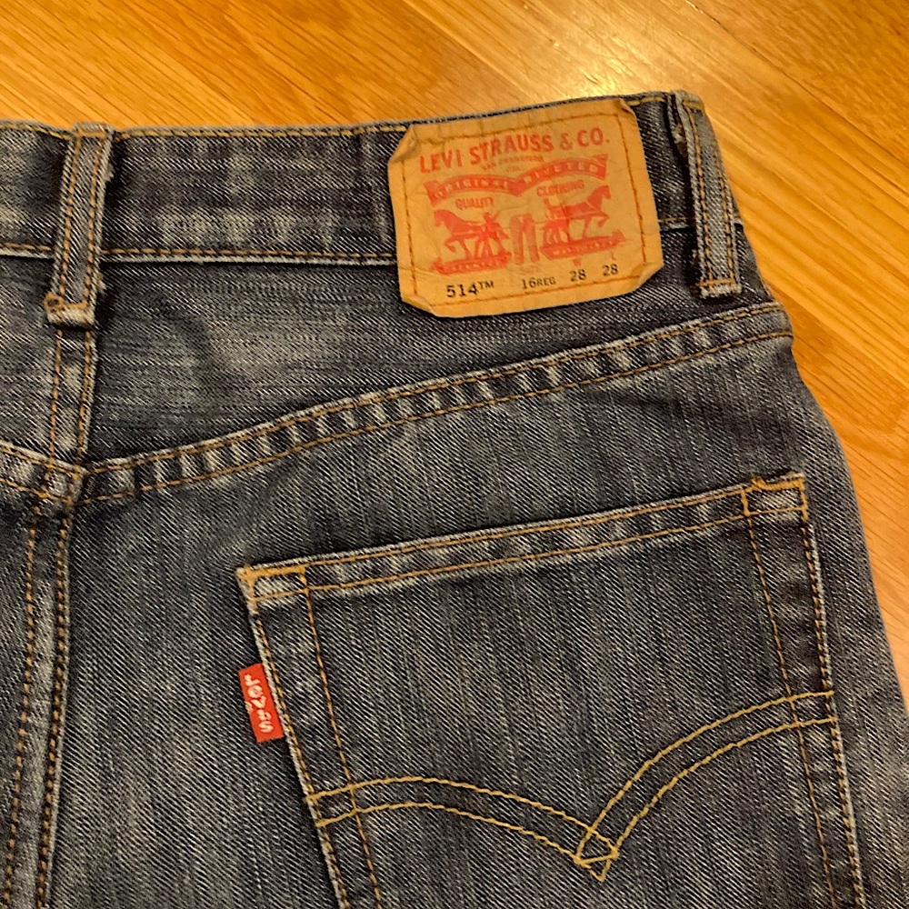 Men’s Slim Straight Leg Levi Jeans